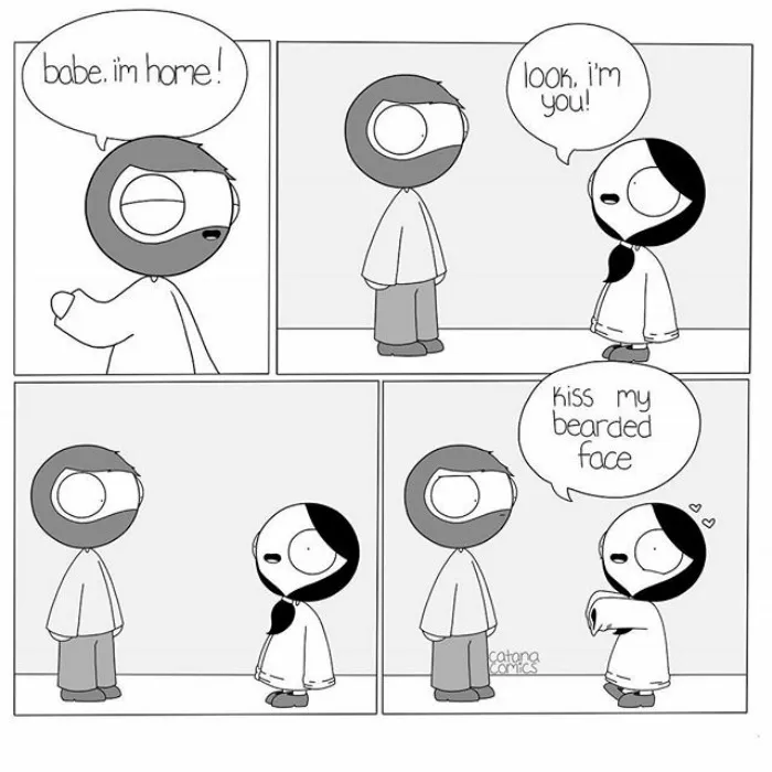 Girlfriend Secretly Illustrates Everyday Life With Her Bf, He Uploads Comics Online And They Go Viral (New Pics)