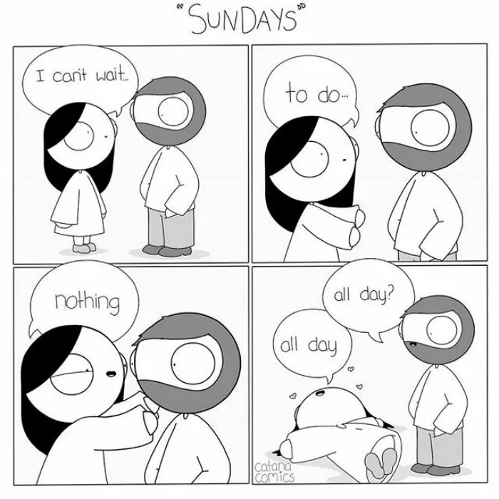 Girlfriend Secretly Illustrates Everyday Life With Her Bf, He Uploads Comics Online And They Go Viral (New Pics)