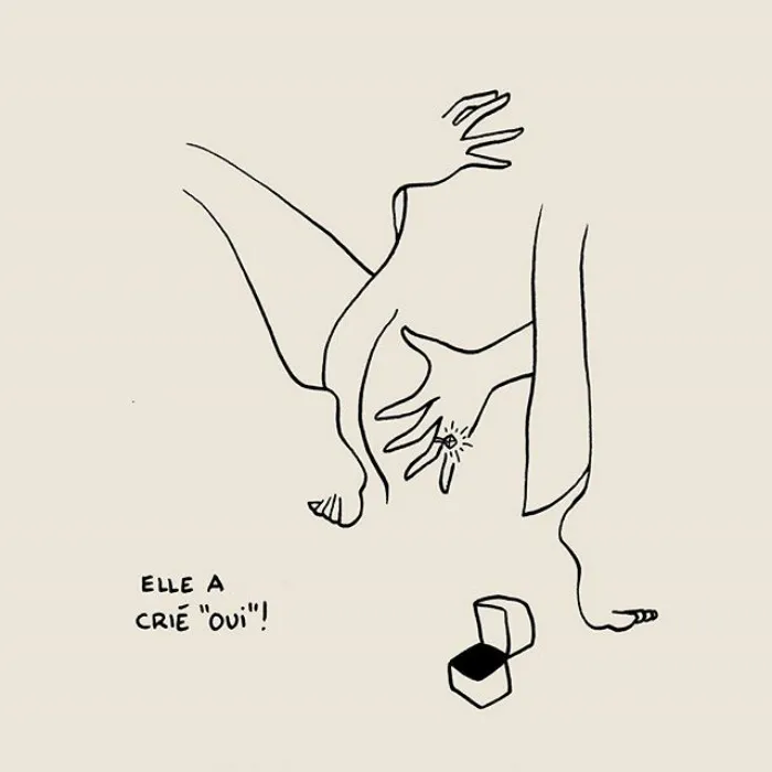 Ella gritó ¡Sí!