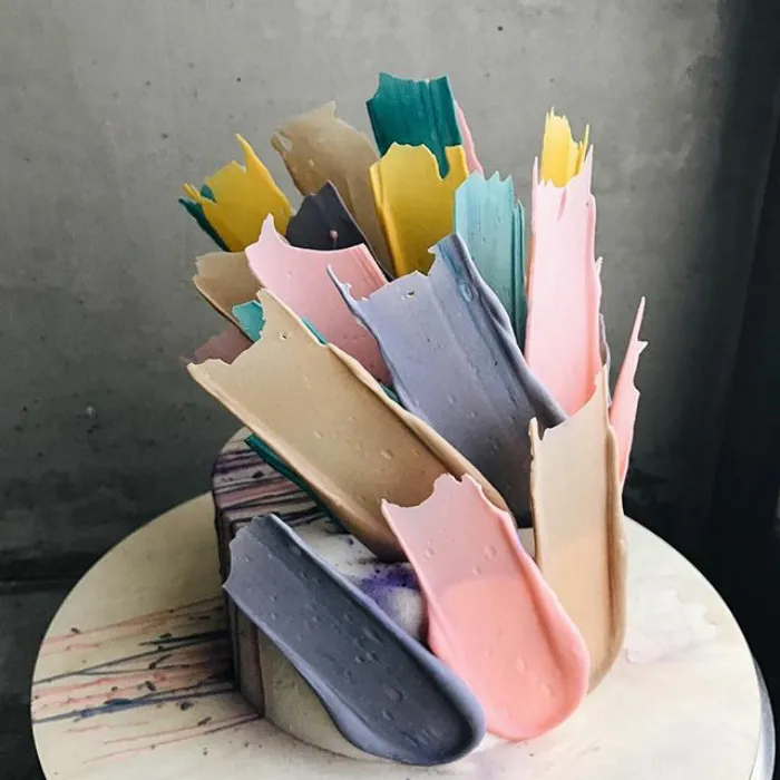 'Brushstroke' Cakes From Russia Are Taking Over Instagram