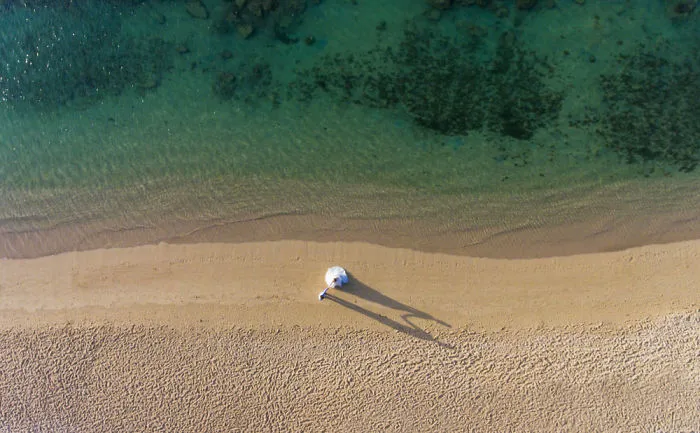 Aerial Wedding Photography Shot With Drone