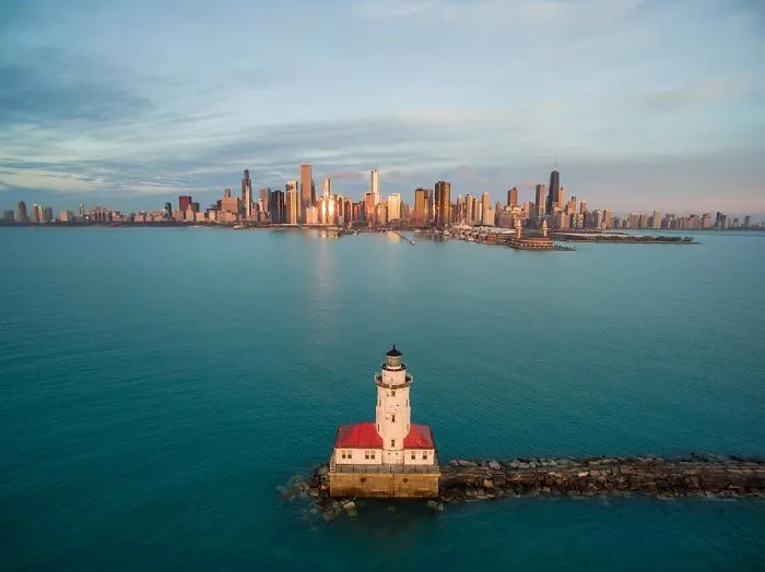 Romanian Photographer Captures Chicago From Above Like You've Never Seen Before
