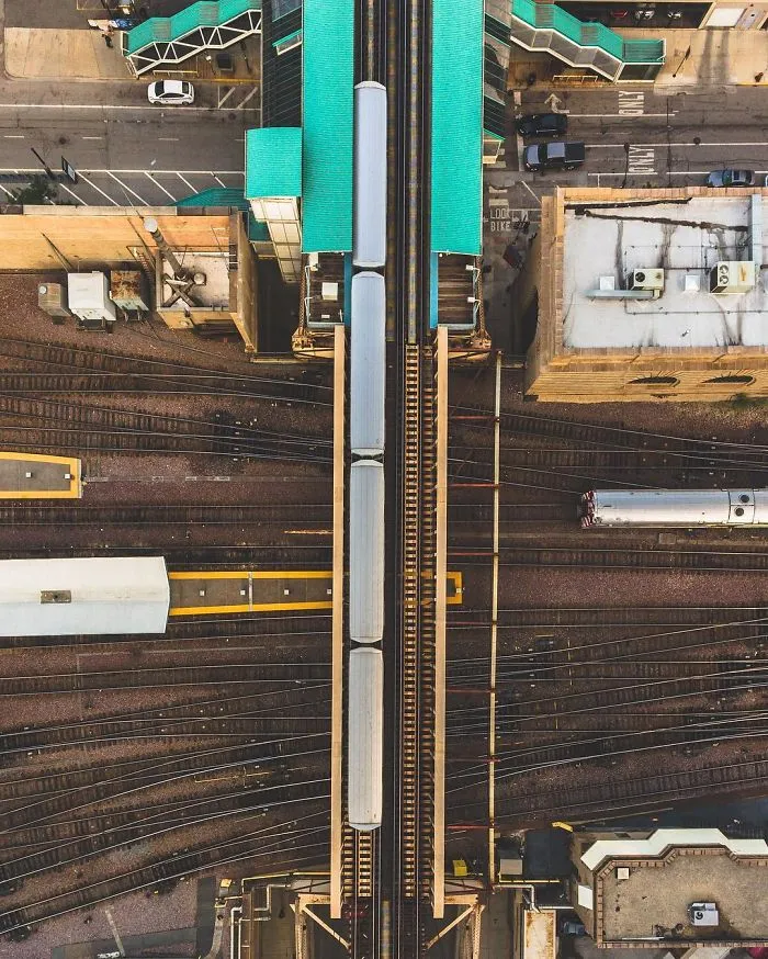 Romanian Photographer Captures Chicago From Above Like You've Never Seen Before