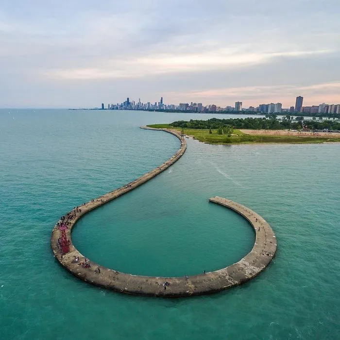 Romanian Photographer Captures Chicago From Above Like You've Never Seen Before