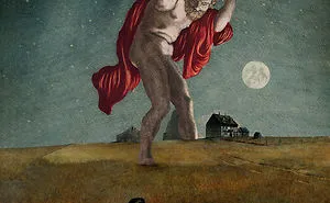 Andrew Wyeth's "Christina's World" Painting, Digitally Edited And Re-Imagined..