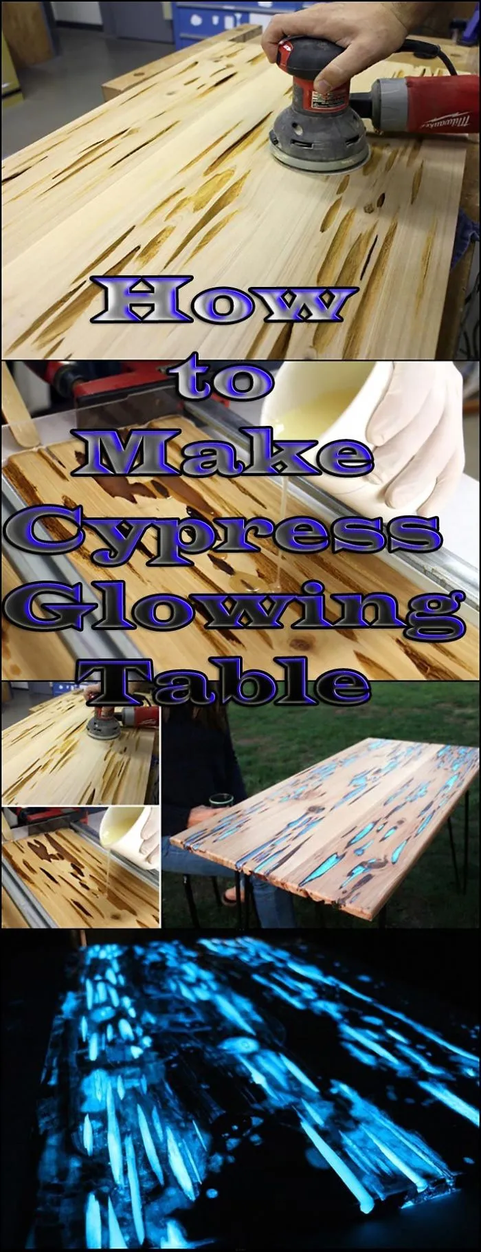 How To Make Cypress Glowing Table
