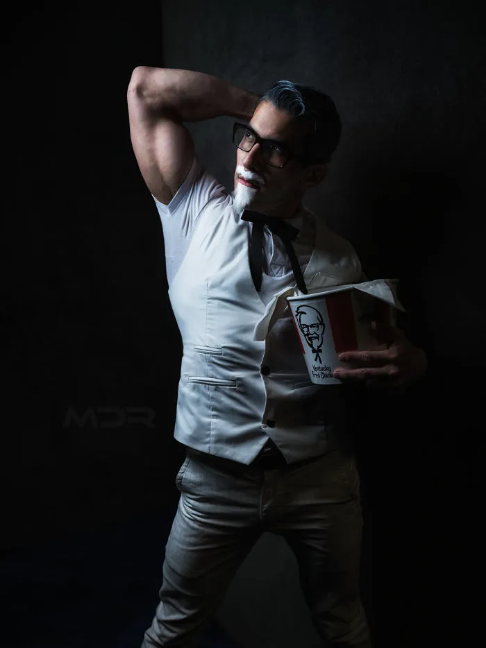 This Ain't Your Mama's Colonel Sanders Cosplay!