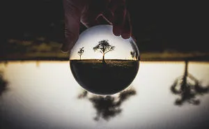 The Internet Is Full Of Glass Sphere Photos So I Decided That I'll Give It A Try Too