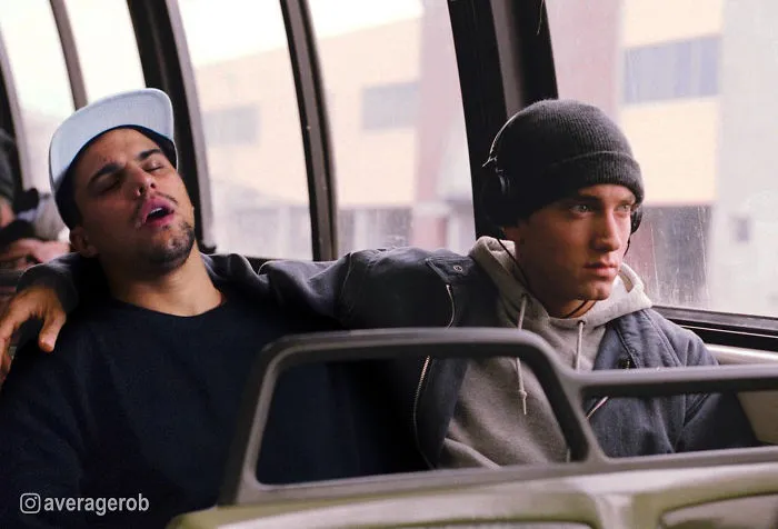 Eminem portándose como un hermano