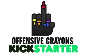 Offensive Crayons! Boner Pill Blue, Privilege, Miscarriage Maroon