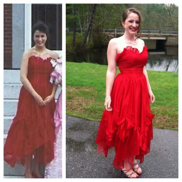 My Daughter Wore My Prom Dress. I'm 1989 And She's 2014.