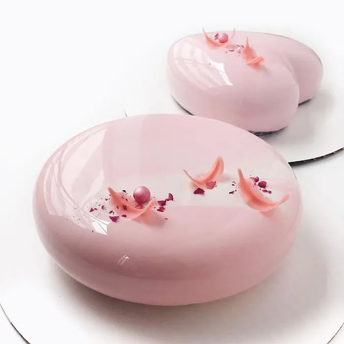 My New Mirror Glazed Mousse Cakes That Take Three Days To Make