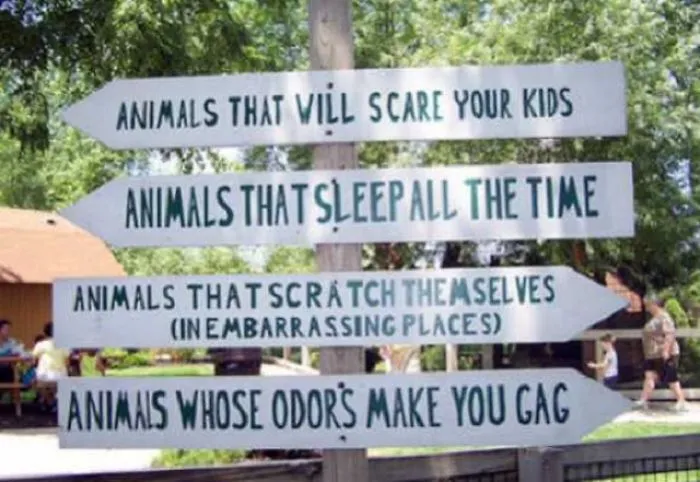 43 Funny Zoo Signs Which Probably Have Some Incredible Stories Behind Them