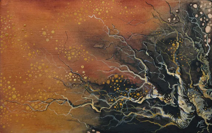 I Create Watercolor Paintings On Wood To Show My Love For Nature