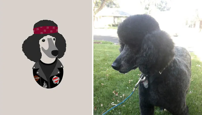 Barckley Is Quite A Fancy Dude During The Week, But On The Weekends He Lets His Hair Down On His Dad's Harley Davidson