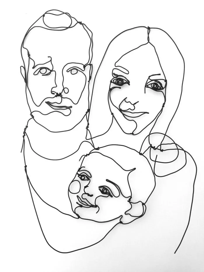 I "Draw" Using Wire