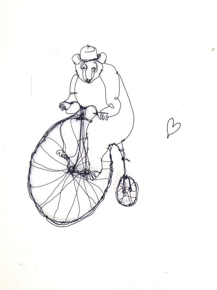 I "Draw" Using Wire