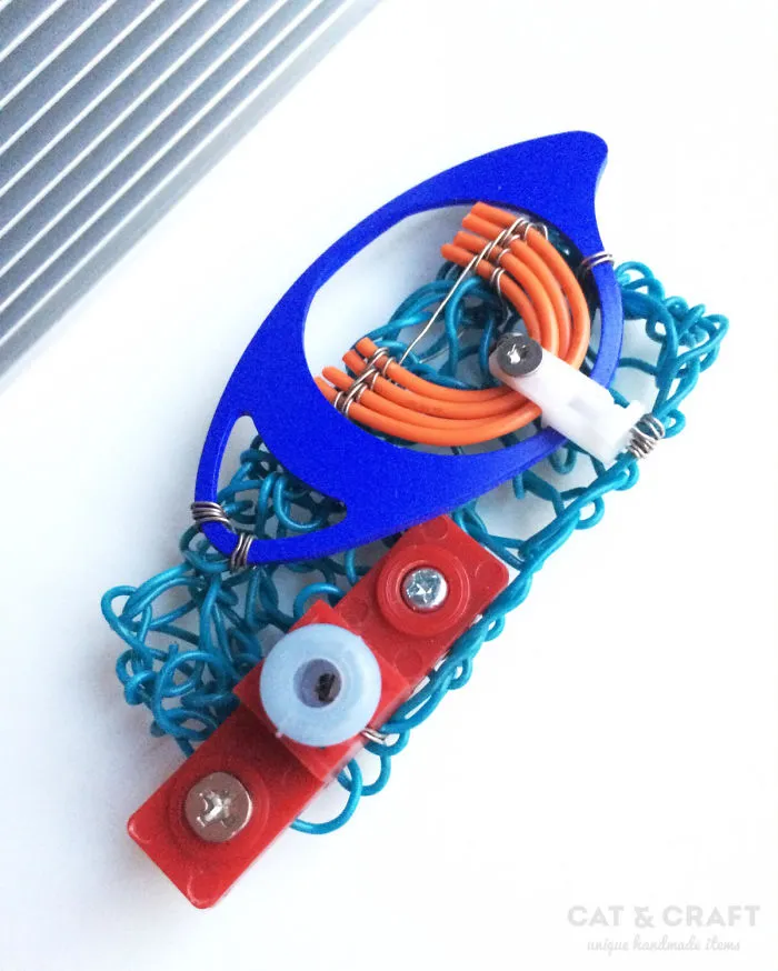 I Turn Old Electronic Devices Into Geeky Jewelry