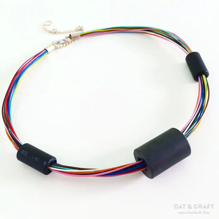 I Turn Old Electronic Devices Into Geeky Jewelry
