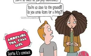 25 Problems I Face When Being A Tall And Curly-Haired Girl