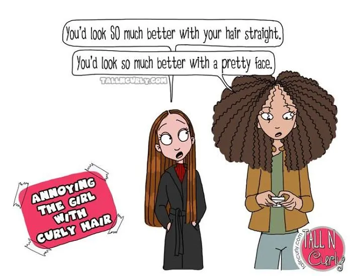 25 Problems I Face When Being A Tall And Curly-Haired Girl