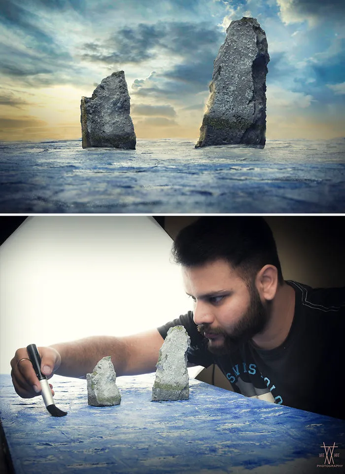 Rocas en el océano
