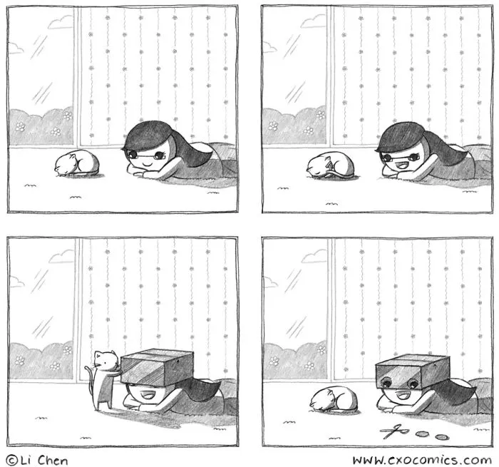 My Silly Cat Inspired Me To Start Doing Comics As A Hobby, And Now It's My Full-Time Job