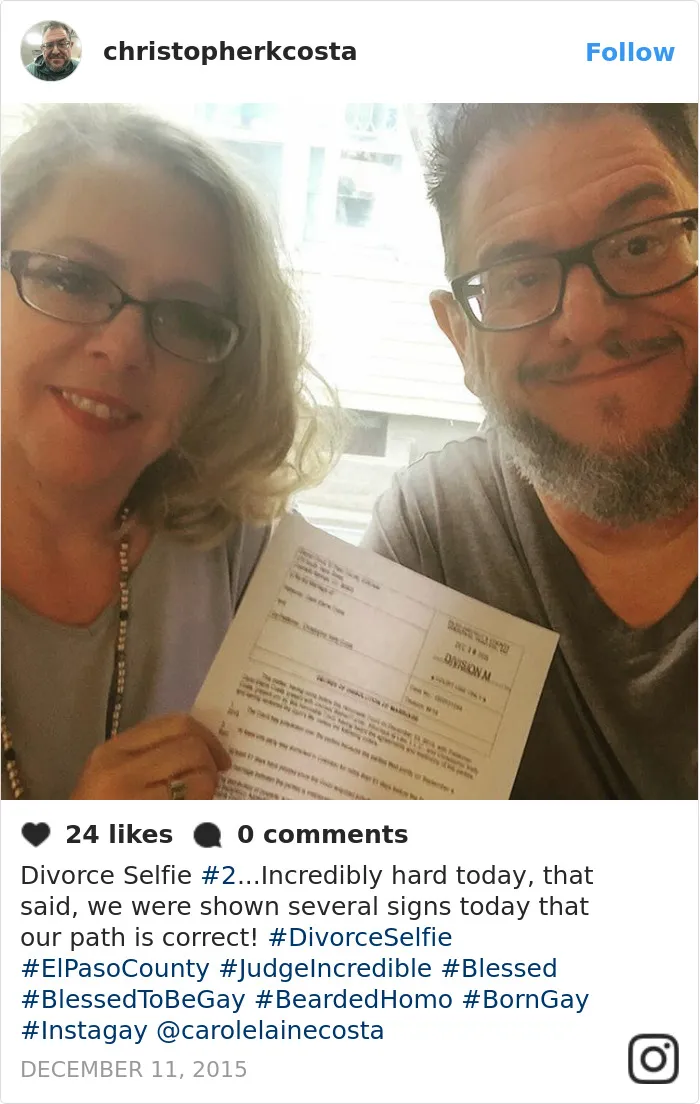 Ex-Couples Are Posting 'Divorce Selfies' And These 51 Pics Will Prove Why They’re Awesome