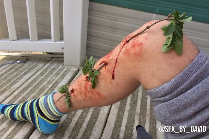 Incredibly Realistic Sfx Make-Up By David Harris