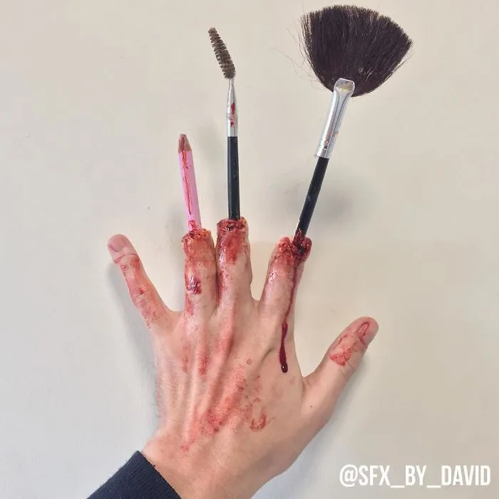 Incredibly Realistic Sfx Make-Up By David Harris