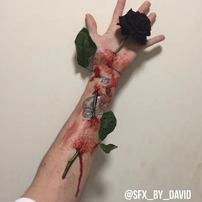 Incredibly Realistic Sfx Make-Up By David Harris