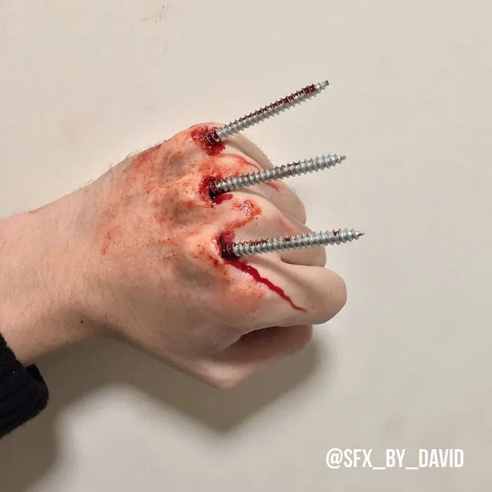 Incredibly Realistic Sfx Make-Up By David Harris