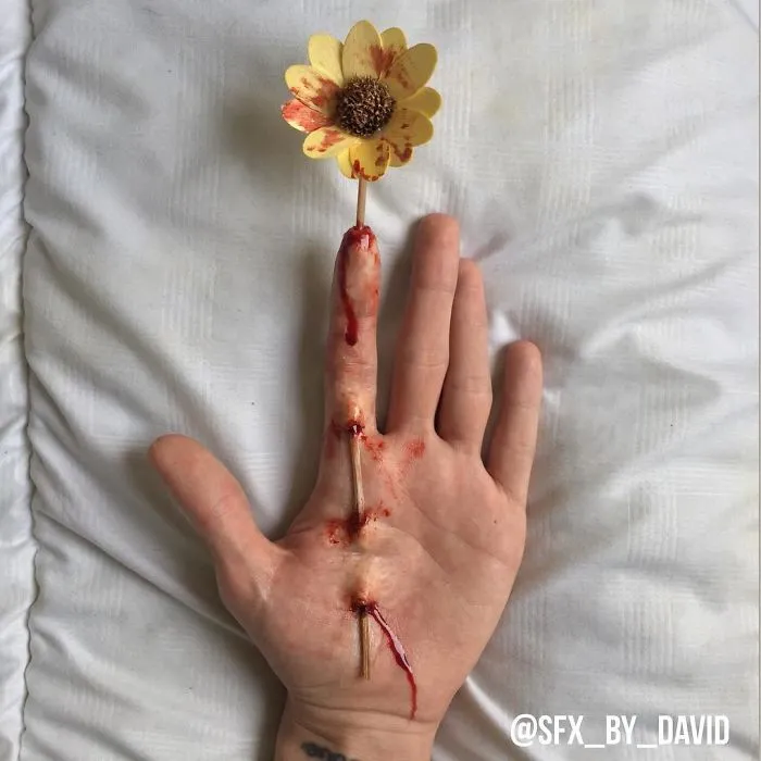 Incredibly Realistic Sfx Make-Up By David Harris