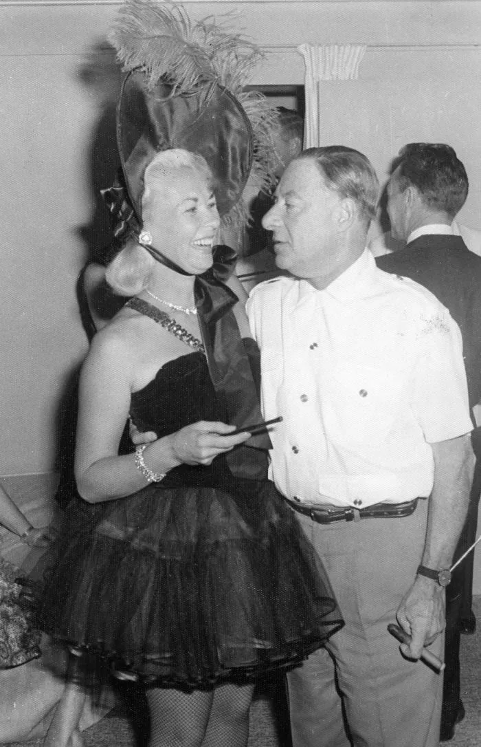 My Mom With George Jessel On The Lurline Cruising To Honolulu, 1962