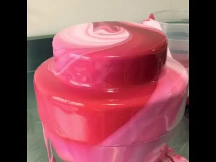 Wow Look At That Cake Being Glazed!!!