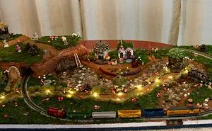 My Boyfriend And I Made A Fairy Train Layout For Kids Of All Ages
