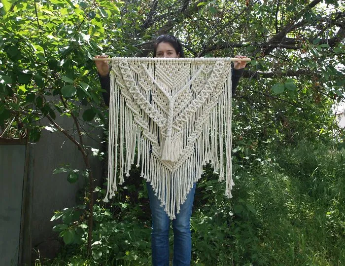 After 2 Days Of Work I Finished My Favorite Wall Hanging.