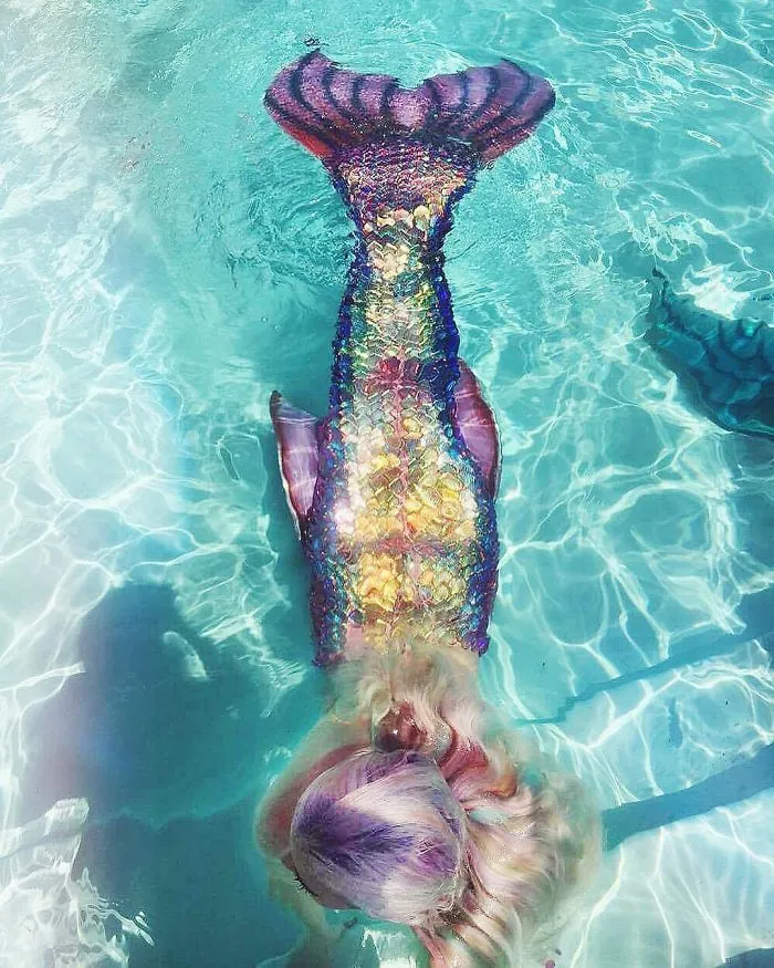 Photographer Takes Magical Mermaid Self-portrait Images