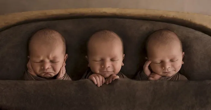 Esta fotógrafa hace fotos a los bebés de forma nunca vista