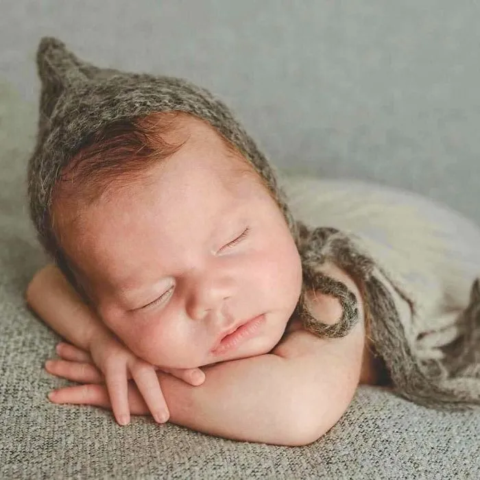 Esta fotógrafa hace fotos a los bebés de forma nunca vista