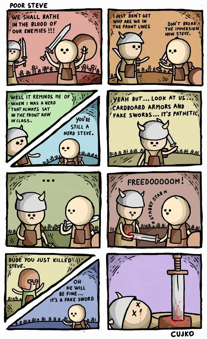 Poor Steve