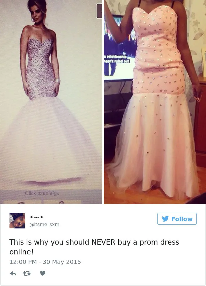 NUNCA te compres el vestido de graduación online