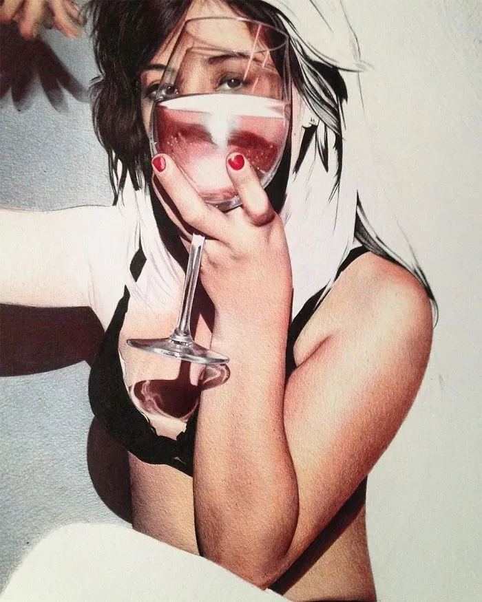 Realistic Drawings With A Ballpoint Pen