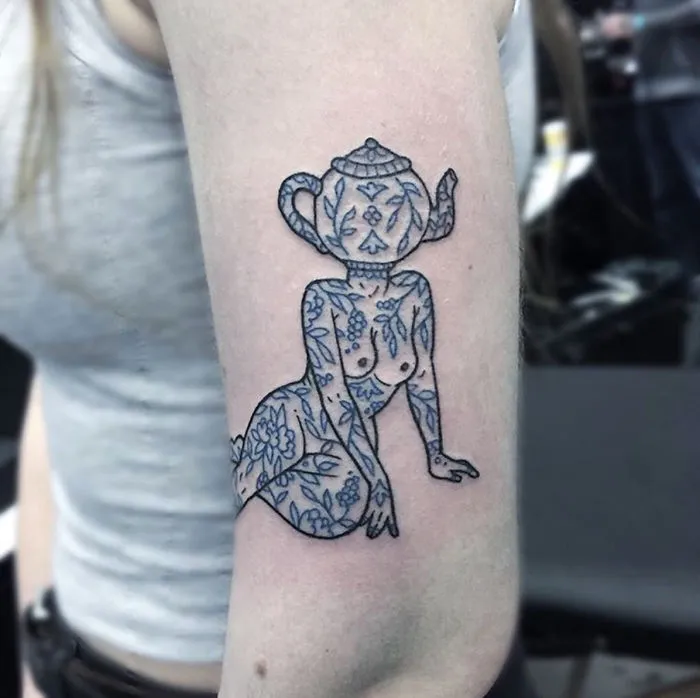 65 Strangely Beautiful Tattoos Of Headless Girls By Molly Jean