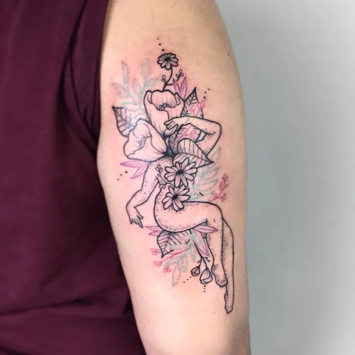 65 Strangely Beautiful Tattoos Of Headless Girls By Molly Jean