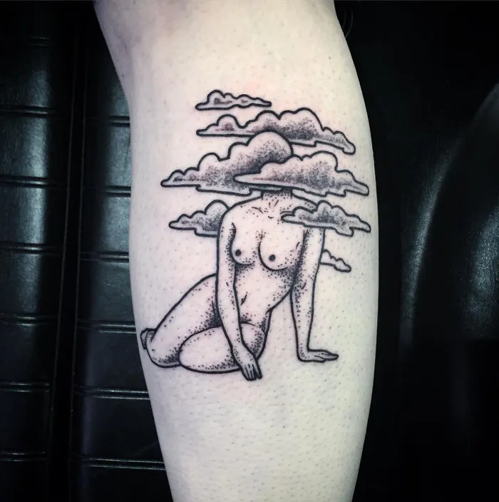 65 Strangely Beautiful Tattoos Of Headless Girls By Molly Jean