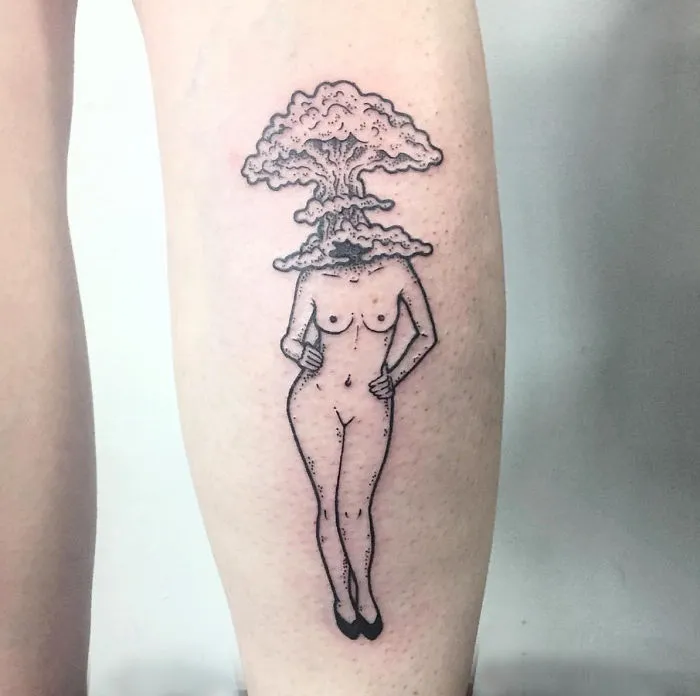 65 Strangely Beautiful Tattoos Of Headless Girls By Molly Jean