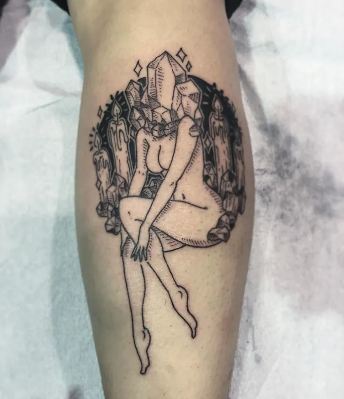 65 Strangely Beautiful Tattoos Of Headless Girls By Molly Jean