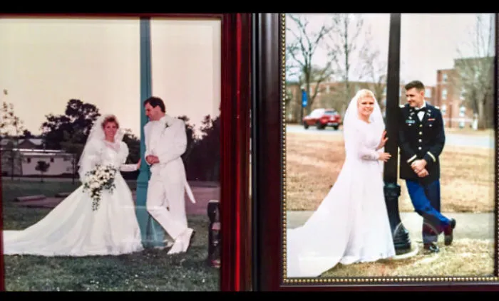 I Wore My Mom's Wedding Dress!