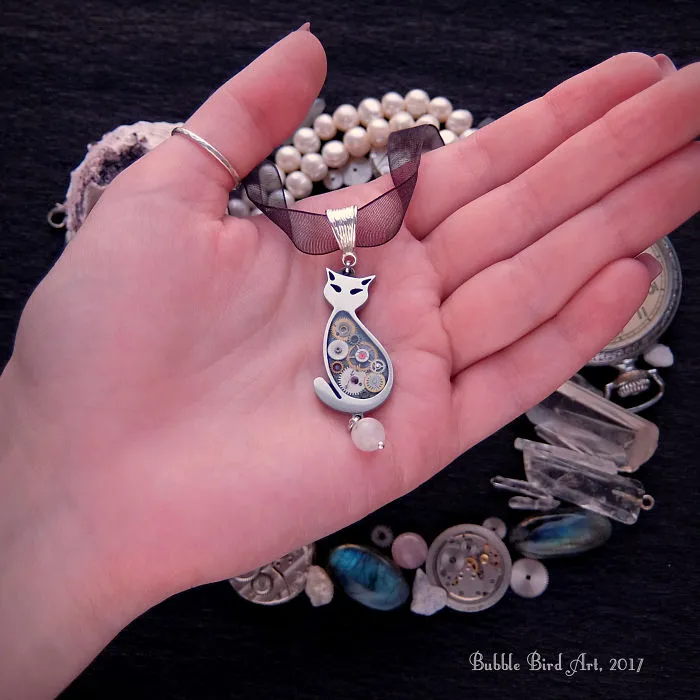 This Ukrainian Artist Creates Animal-Inspired Steampunk Jewelry